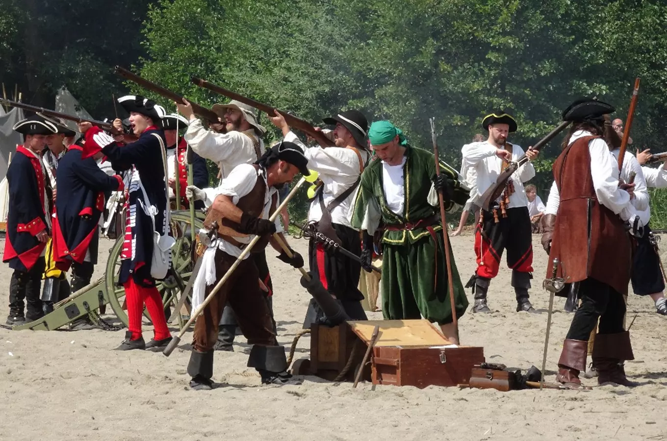 Piráti v Úštěku – piráti na jezeře 2026 aneb dobývání jezera Chmelař piráty