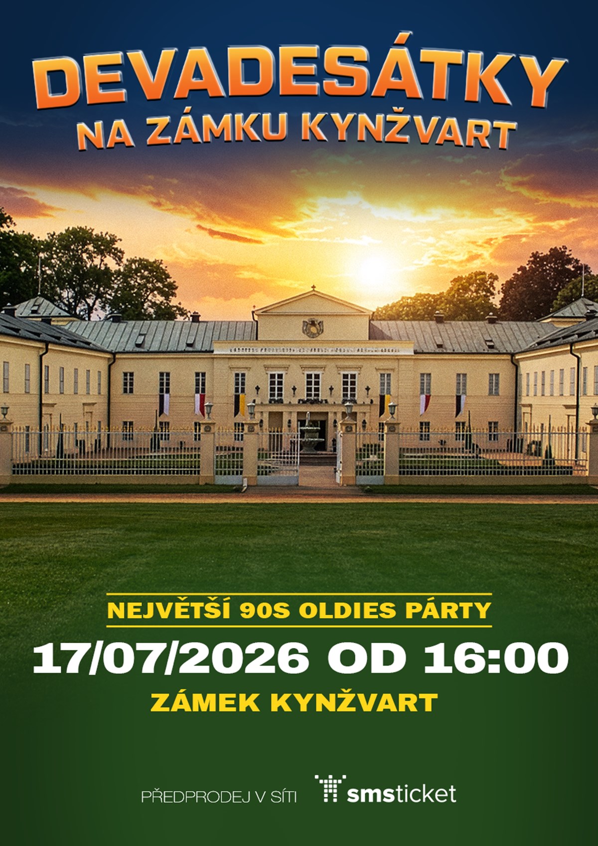 Devadesátky na zámku Kynžvart